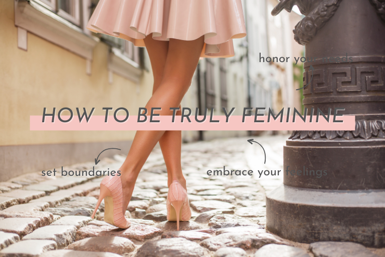 If you want to embrace your femininity, and become a truly feminine woman, I'm sharing 8 things you need to STOP doing right now!
