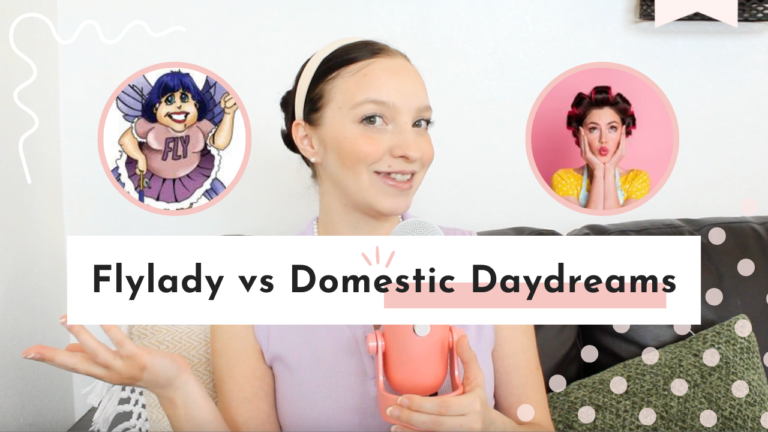 Flylady vs Domestic Daydreams | Best Cleaning Routines for Homemakers